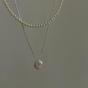 Collar de Jade Natural de Espuma de Agua Fulu Mianmian de Plata Pura S925 para Mujer, Calabaza de Médula, Fulu Ruyi, Hebilla de Paz, Estilo Chino Nuevo - Product Image 4