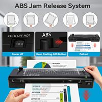 Plastifieuse à pochettes Quanheng QH399, à chaud et à froid, pour pochettes A3/A4/A5/A6, machine à plastifier à plat 330 mm