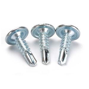 Bibo Yaente Factory M4.2 Large <b>Flat</b> Head Self-drilling <b>Screw</b> 410 Stainless Steel Large Round Head Self-tapping <b>Screw</b> Metric Self - Product Image 3