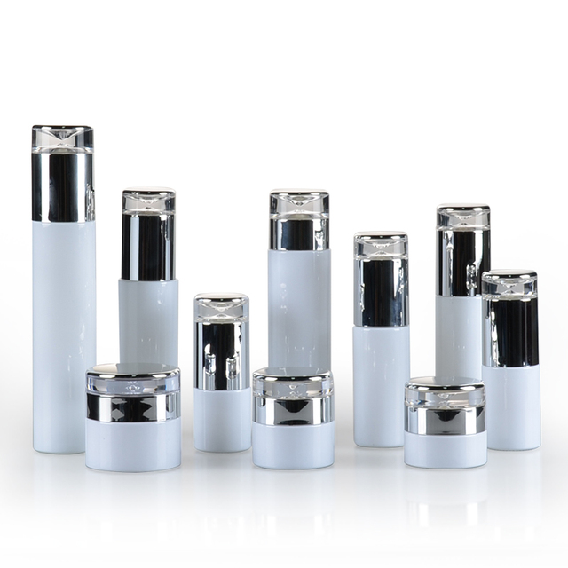 New Fashion Cosmetic Container Packaging Glass Bottle for Travel Skin Care
