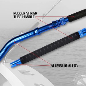 Caña de Pescar Telescópica Portátil de Fibra de Carbono, Ultraligera, para Pesca de Lubina y Carpa en Lago, Río y Mar, Multisección - Product Image 3