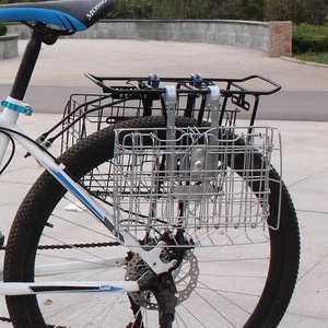 Extra grote mountainbike achtermand voor kinderfietsen met rugzakhouder - Product Image 4