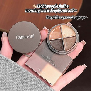 Матовая вельветовая 3D-подводка для глаз Cappuvini, многослойная, химическая, натуральная, водостойкая и устойчивая к поту, шелковистая - Product Image 6