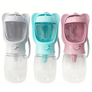 Portable Pet <b>Water</b> <b>Bottle</b> With Food Container <b>For</b> <b>Dogs</b> Travel Bowls Multifunction Plastic - Product Image 5