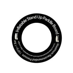 Étiquettes de valve personnalisées en caoutchouc souple moulé, accessoires pour Stand-Up Paddleboarding, planches de surf, tapis de yoga, paddleboards et SUP - Product Image 1