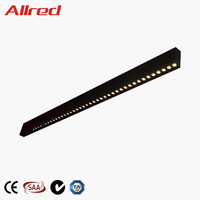 Luminaire LED linéaire à montage en surface, réflecteur en aluminium LED, éclairage commercial à haute efficacité