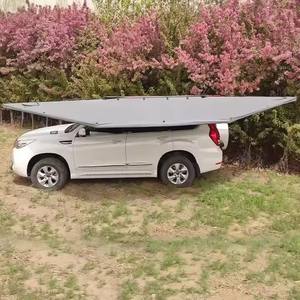 180 °   <span class=keywords><strong>Toldo</strong></span> Lateral Telescópico de Aluminio Rígido para Coche, Montado en el Techo del Vehículo - Product Image 3