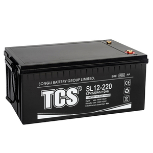 TCS SL12-220 12Volt 220Ah Sealed <strong>Vrla</strong> <strong>Battery</strong> Valve Regulated Lead Acid <strong>Battery</strong> Flooded Lead Acid <strong>Battery</strong> for Solar Power - Product Image 1