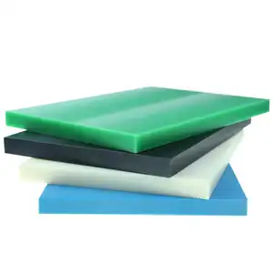 Feuille de plastique UHMWPE en polyéthylène haute densité pour planche à découper HDPE jaune PE 500 pour le traitement de moulage d'équipement industriel