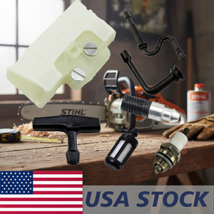 ชุดอุปกรณ์เสริมสำหรับเลื่อยยนต์ Stihl MS290/029 ประกอบด้วยกรองอากาศ ท่อน้ำมันเชื้อเพลิง กรองน้ำมัน หัวเทียน ที่จุดระเบิด และด้ามจับ - Product Image 3