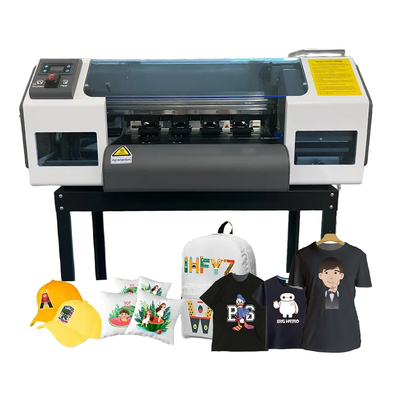 Doyan Digital A3 DTF transfert de rouleau de toner blanc Film PET tissu tissu imprimante DTF machine d'impression directe sur film T-Shirt