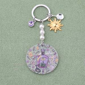 Porte-clés en acrylique OEM/ODM, personnage de dessin animé Bekech <span class=keywords><strong>Sun</strong></span> Princess, merchandising de film, aventure magique, pour les amateurs de films - Product Image 6