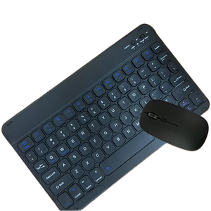 คีย์บอร์ดและเมาส์ไร้สายขนาดพกพา 78 ปุ่ม รุ่น Klavye Mouse สำหรับ iPad MatePad แท็บเล็ต - Product Image 1