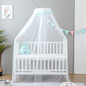 Mosquitera Grande <span class=keywords><strong>para</strong></span> <span class=keywords><strong>Cuna</strong></span> <span class=keywords><strong>de</strong></span> Bebé, Tipo Domo, con Soporte, Impresión Digital, Poliéster, Plegable - Product Image 5