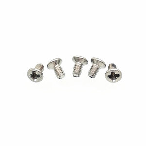 304 Stainless Steel M2 <b>Flat</b> Head Machine <b>Screws</b> Class 8.8 Metric Standard Thread Plain Finish Electronics Fixing <b>Screws</b> - Product Image 4