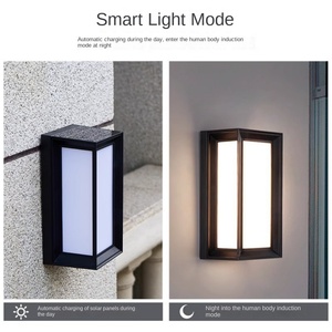 ETL ไฟติดผนังกลางแจ้งแบบทันสมัยที่ระบุไว้ใน5CCT เซ็นเซอร์รับแสงหรี่แสงได้ IP65กันน้ำอลูมิเนียมอัลลอยด์สำหรับสวน - Product Image 6