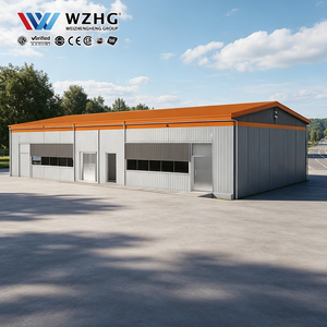 Preengineered Clear Span Steel Structure Warehouse Factory Custom Energy Efficient Sandwich Panel Storage <b>Hub</b> - Product Image 1