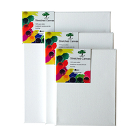 Cadre en bois de pin 40*50cm, toile tendue 100% coton non toxique pour la peinture et l'impression jet d'encre - Vente en gros