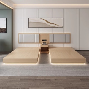 हॉट सेलिंग डबल रूम होटल बेडरूम फर्नीचर बड़े आकार के लक्जरी होटल कमरे फर्नीचर सेट फैक्टरी थोक अनुकूलन - Product Image 3