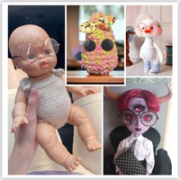 Lunettes de soleil pour poupées BJD, Blyth, American Girl, accessoires photo, 8 cm