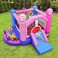Château gonflable populaire pour enfants, parc gonflable commercial, château gonflable de dessin animé pour l'extérieur