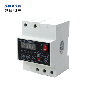 Automatischer Wiedereinschaltbarer Leitungsschutzschalter mit Fehlerstromschutz, 220V Stromschlagschutz, Automatischer Rückstellung, Überwachung und Blitzschutz - Product Image 2