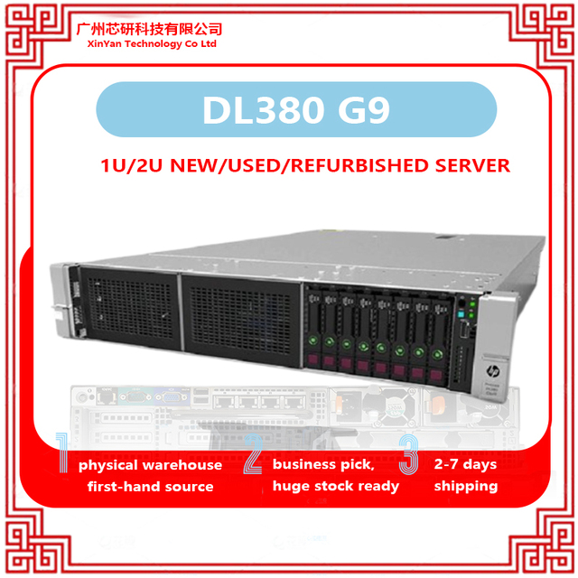 DL380 Gen9 Storage Server Cloud Computing NVMe M.2 SilenGPU Host