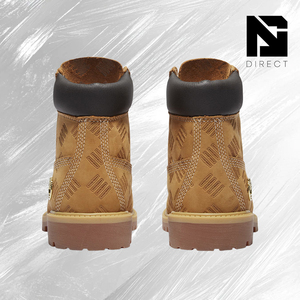 Botas Impermeables Premium de 6 Pulgadas, Botines de Cuero con Cordones, Punta Redonda, Logotipo Grabado, Suela de Goma, para Todas las Temporadas, Estilo Martin - Product Image 4
