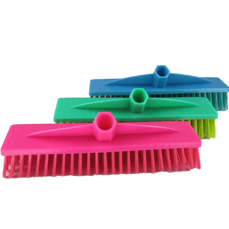27cm Plastic Soft traditional Cheap Price Make Dust Pan And Floor Hair Brush Boar Bristle Pet Broom