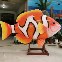 Decoración de Acuario de Resina Personalizada para Interiores, Simulación de Peces Tropicales, Exhibición Educativa, Acuario Doméstico, Parque Temático Oceánico