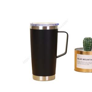 Taza de Café de Acero Inoxidable de 20oz al por Mayor, Vaso Térmico Portátil Aislado para Bebidas Frías y Calientes, Taza de Viaje con Tapa Deslizante - Product Image 5