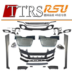 Kit carrosserie pour AUD I <span class=keywords><strong>TT</strong></span> <span class=keywords><strong>2006</strong></span>-2014 Upgrade to TTRS REAR DIFFUSER WITH PIPES BODY KIT - Product Image 3