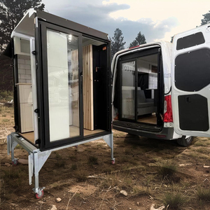 Caja de Baño para Camping, para Camper Modular, Conversión Interior de Furgoneta, Deslizable, para Viajes - Product Image 1