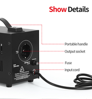 HEYA 1KVA 220V Color Relé digital AC Reguladores de voltaje automáticos Estabilizadores Estabilizador De Voltaje 800W-1000W