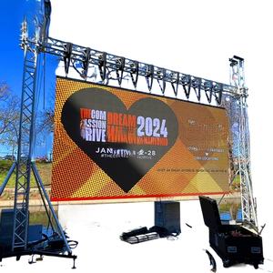 Sistema de pared de video LED para interiores/exteriores con curva de muenled de para escenario y exposición - Product Image 1