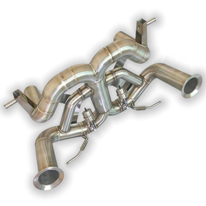 Sistema de Escape Catback de Alto Rendimiento de Acero Inoxidable para Lamborghini Aventador SVJ <span class=keywords><strong>LP770</strong></span>-<span class=keywords><strong>4</strong></span>, Silenciador con Válvula, Venta al Por Mayor de Fábrica - Product Image 1
