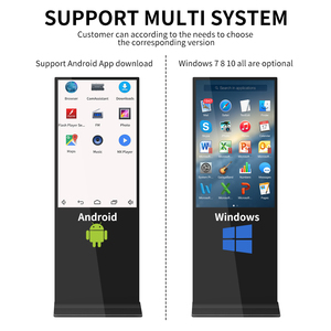 Nhà máy di chuyển HD độ sáng cao màn hình chống chói dọc quảng cáo hiển thị 65 inch LCD kỹ thuật số biển <span class=keywords><strong>Totem</strong></span> - Product Image 3