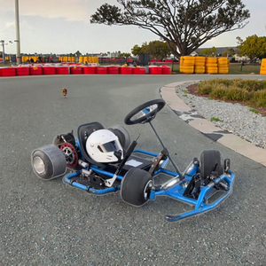 212cc 4-Stroke Xăng trôi đi Kart 50 km/h Racing Kart cho người lớn & thanh thiếu niên đạp <span class=keywords><strong>Buggy</strong></span> cho ngoài trời off-road vui vẻ - Product Image 2