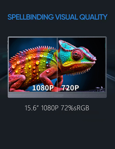 Màn hình di động siêu nhỏ gọn 15.6 inch với độ phân giải 1080P, màn hình IPS và kết nối Type-C - Product Image 2