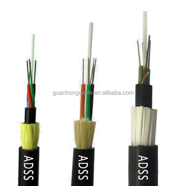ADSS Single Mode Multimode 72 Core 12 Core 8 Core Active Micro Duct Outdoor Fiber Optic Cable