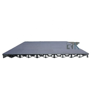Scène de plateforme portable pour événements, scène pliante en aluminium, vente de podiums - Product Image 1