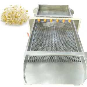 Máquina de deshidratación con pantalla vibratoria de alta frecuencia, dispositivo de desriego con vibración para frutas y verduras, Vi de alta frecuencia