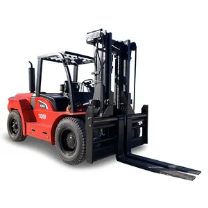 TDER Chinese Manufacture Heavy Duty Diesel Fork lifts 10ton Diesel Forklift with good performance