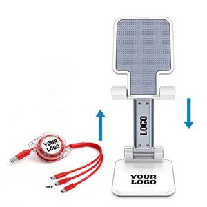 Wholesale Custom Cell Phone Holder With Logo Print Promo Business Advertising Gifts Adjustable Desktop Phone Holders <b>Stands</b> - Product Image 1