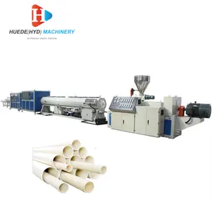 PVC Drain Pipe Tube Making Machine Extruder System Extrusion Line fully automatic