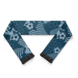 Écharpe de supporter personnalisée de haute qualité avec logo OEM ODM, impression numérique, articles de sport pour les matchs, écharpe de supporter personnalisée, écharpe de supporter de football - Product Image 3