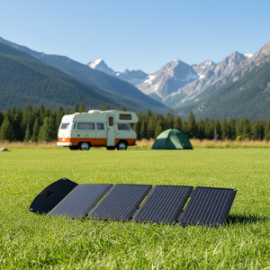 Solar Folding 45W Roller Folding Solar Folding Solar Portable Solar Portable <b>Camping</b> - Product Image 4