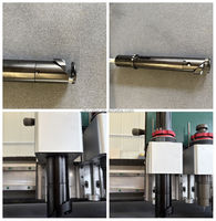 Machine de découpe CNC à couteau oscillant pour bords biseautés à 45 degrés, idéale pour la découpe de précision de passe-partouts et de cadres.