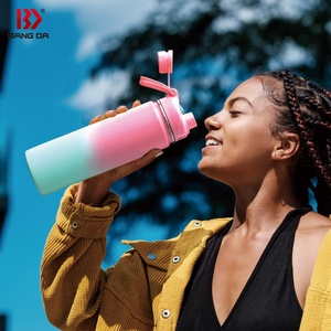 Acampar al aire libre 32oz Gimnasio Taza de agua Deportes portátiles Boca ancha Vacío Botella de agua potable de acero inoxidable - Product Image 2
