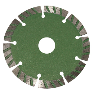 Nó là một lưỡi cưa phân đoạn kim cương được sử dụng để cắt đá cẩm thạch, đá granit, gạch men và các vật liệu cứng khác. - Product Image 2